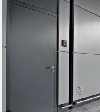 Photograph: Steel Doors